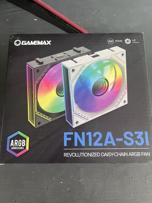 Вентиляторы GAMEMAX FN12A-S3I ARGB 120mm (комплект 3 шт)