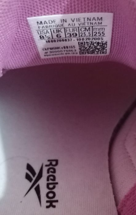 Sapatilhas REEBOK 39 (originais)- usadas 1 vez