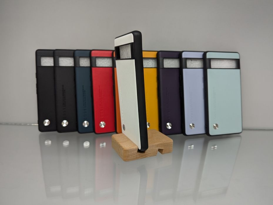 Кожаный чехол Google Pixel 7A LEATHER Code все модели