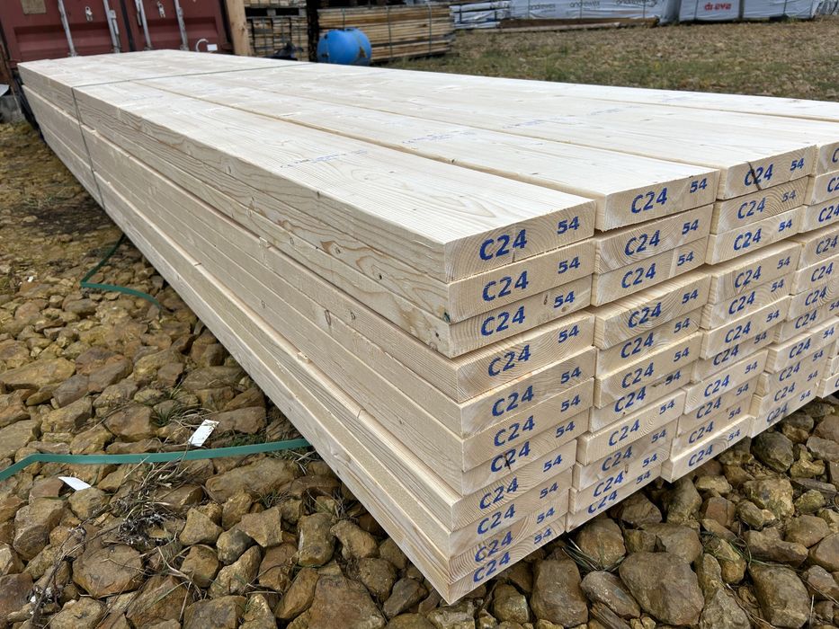 Drewno Szwecja, C24, skandynawska jakość Kantówki konstrukcyjne