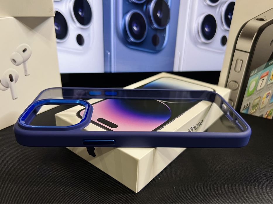 Чехол на iPhone 15 Pro Max Grey, Natural Titanium, 15 Pro-12 Pro, 14 Pro Grey, прозрачный не желтеет, top качество
