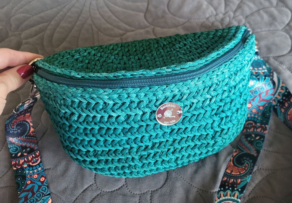 Torebka nerka cross body handmade