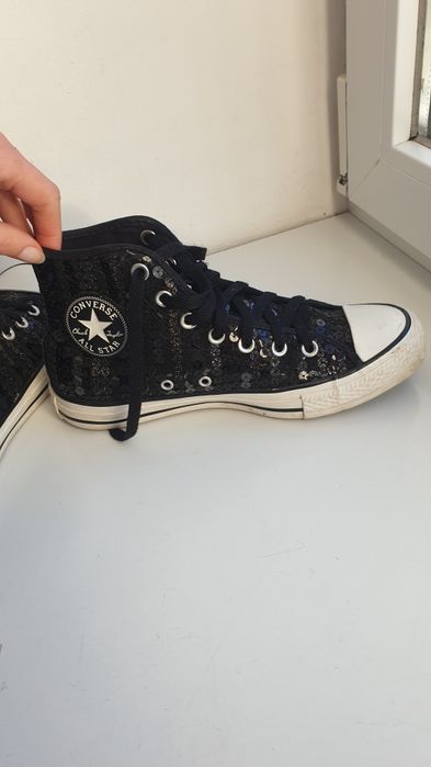 Кеди Converse оригінал з пайєтками
