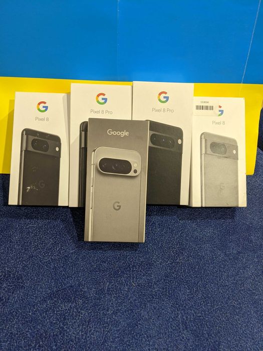 Google Pixel 8a/ 8/ Pro 128/ 256/ 512 GB  ОРИГІНАЛ NEVERLOCK