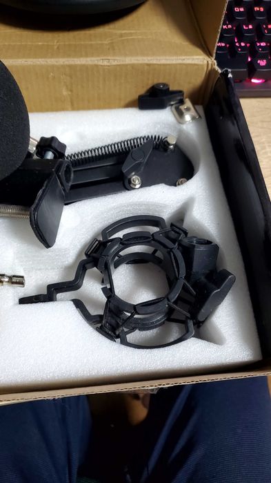 Студійний мікрофон для стрімів ХОКО MC-220 аналог BM800 комплект