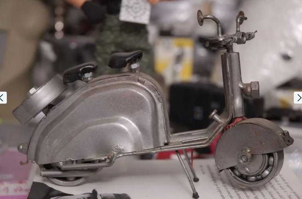 Motocicletas Miniatura em Metal Vintage (coleção) valor Individual