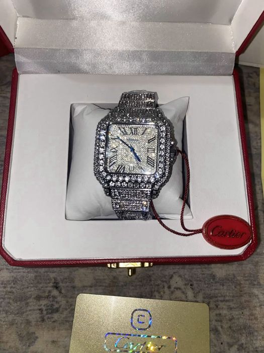 Zegarek iced cartier nowy