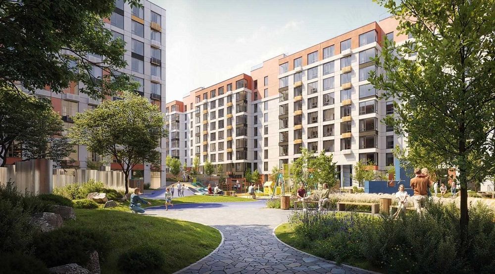 Квартира від забудовника ЖК "Sister" 33.85 кв.м