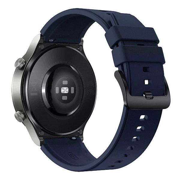 Pasek Silikonowy do Huawei Watch GT / GT2 / GT2 Pro granatowy