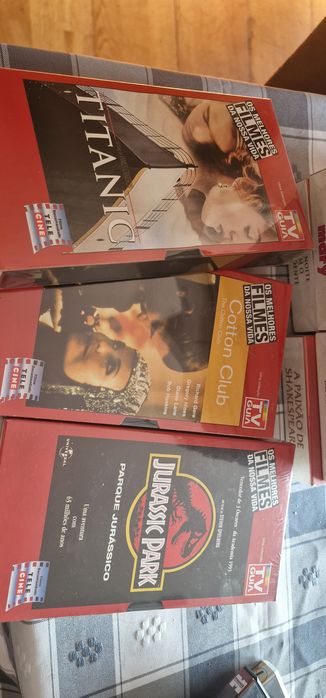 VHS 22 filmes, grande parte por abrir