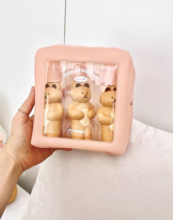 Дорожній набір ємностей для подорожі