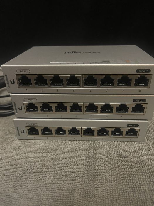 Model: US-8 (UniFi Switch 8)