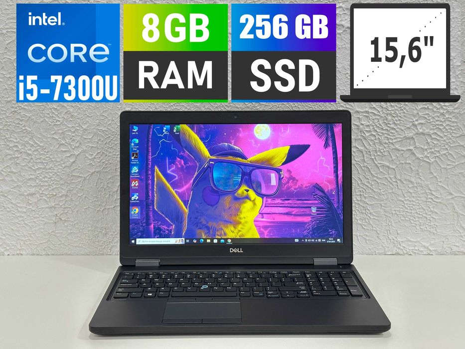 Ноутбук Dell Latitude 5580 15.6"/i5-7300U/8 або 16gb/256gb SSD