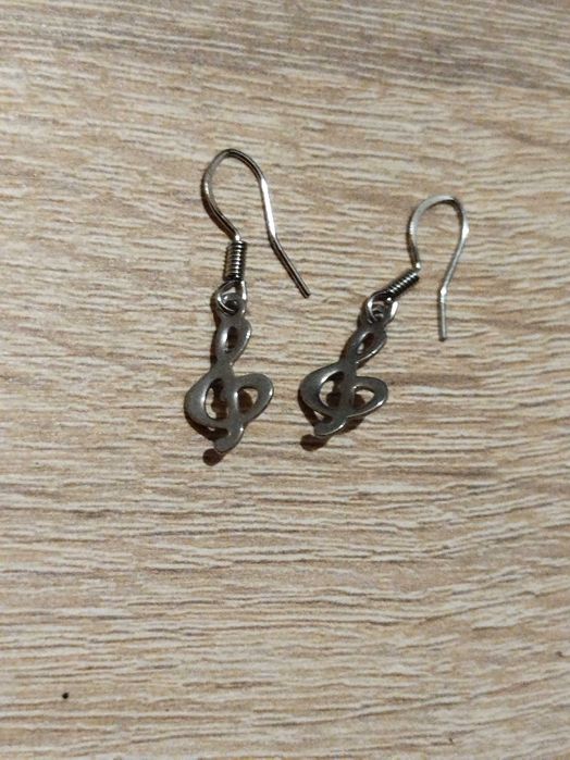 Серьги «Скрипичный ключ»