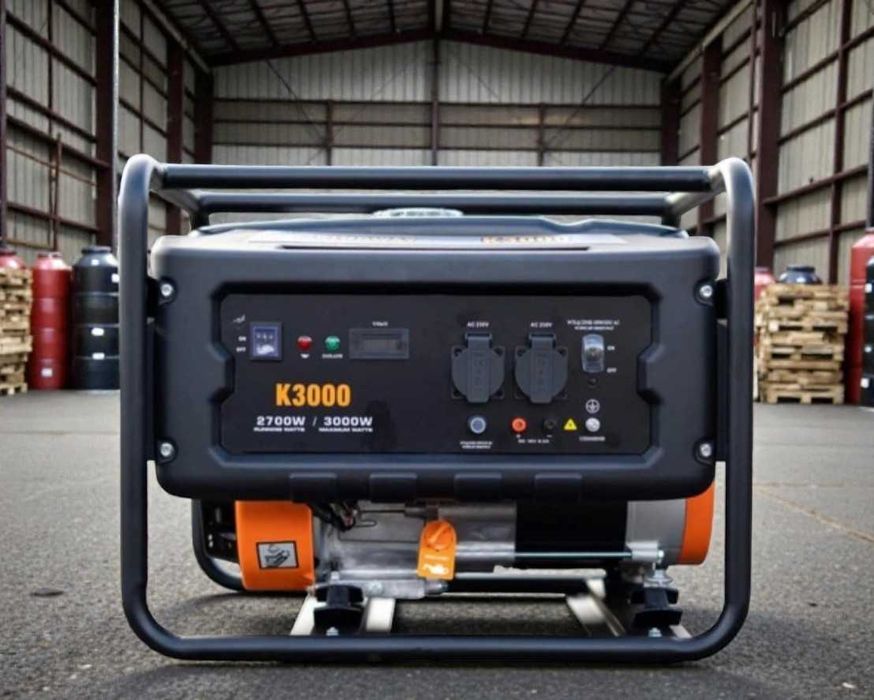 Бензогенератор Kingway K3000 3 кВт 220В для дому дачі мідна обмотка