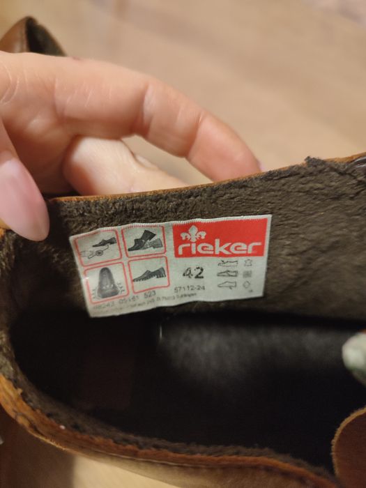 Чобітки Rieker 40 р