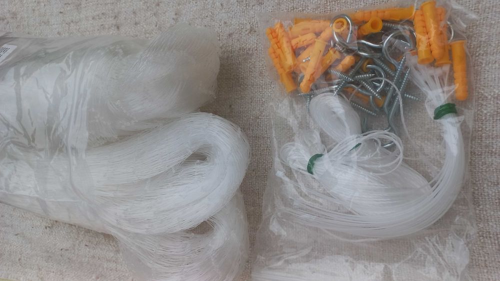 Rede de proteção para gatos, 3x8m