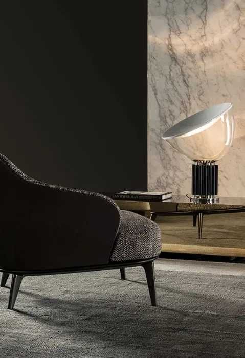 Candeeiro de mesa TACCIA Led (PMMA) Preto da Flos (Original e Novo)