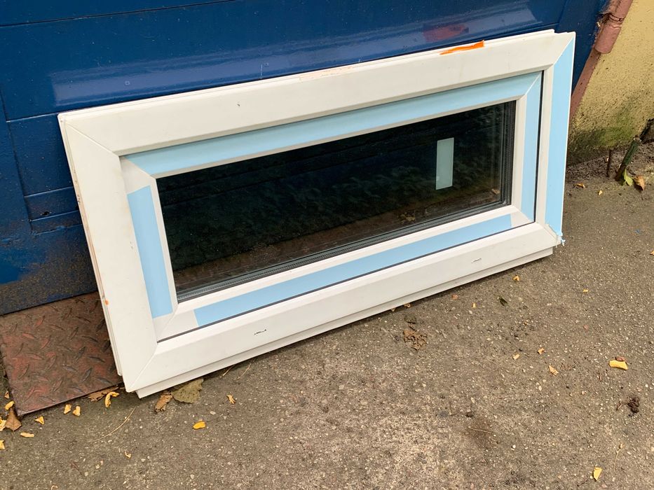 NOWE okno plastikowe PCV 100x50  95 x 45 3 szyby białe