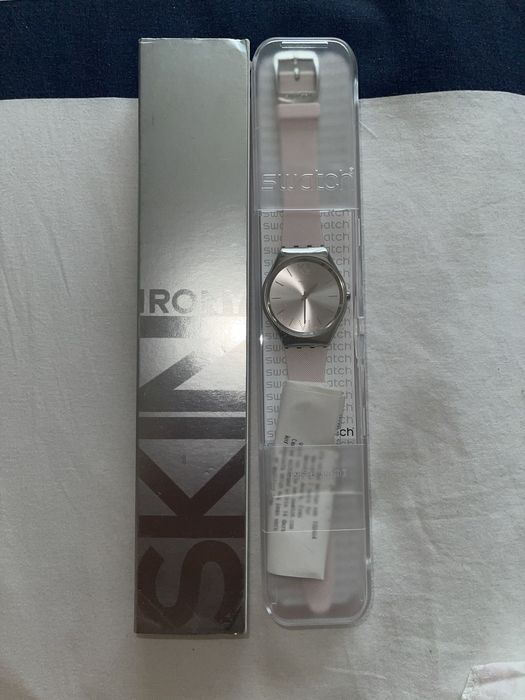Relogio Swiss Swatch Rosé