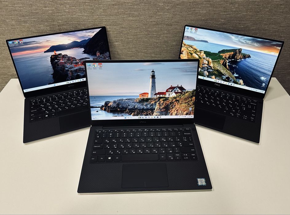 Ноутбук Dell XPS 9370 • FHD IPS • i5-8250U • DDR4 8ГБ • SSD 128ГБ
