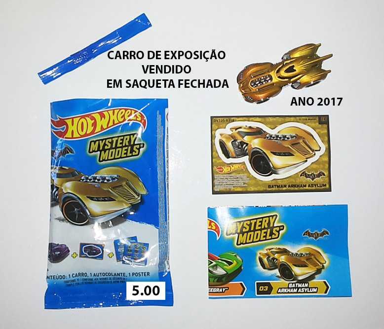 Batman - Carros Antigos - Batmobile - Hot Wheels escala 1/64