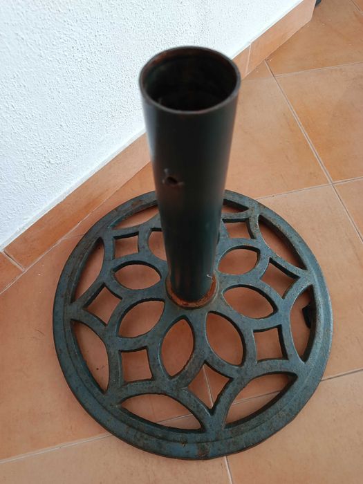 Base para chapéu de Sol em ferro