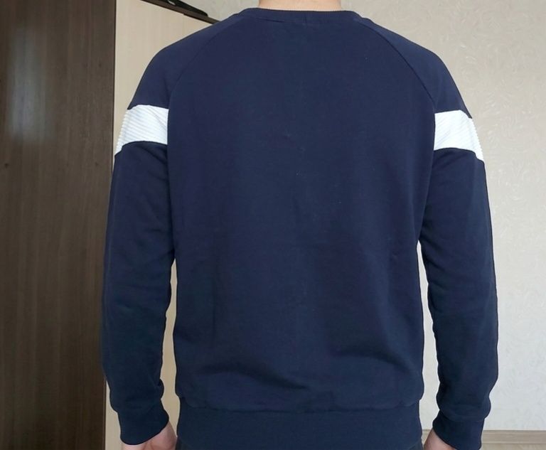 Чоловічий світшот / реглан FILA Jeans (темно-синій) — розмір 44