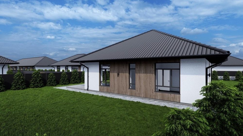 Кутовий таунхаус 58 м² з ділянкою 2.2 сотки у КМ Нова Мрія - знижка при 100% оплаті!
