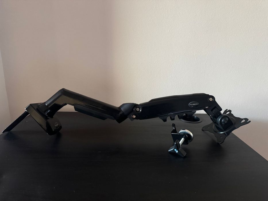 Invision Soporte Monitor Brazo para Pantallas 19-32 Pulgadas, VESA 75/100mm,