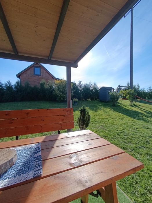 domek z BALIA JACUZZI, Staw, Kaszuby  sauna panieńskie