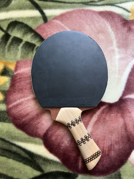 Ракетка ручной работы,накладки hurricanelll