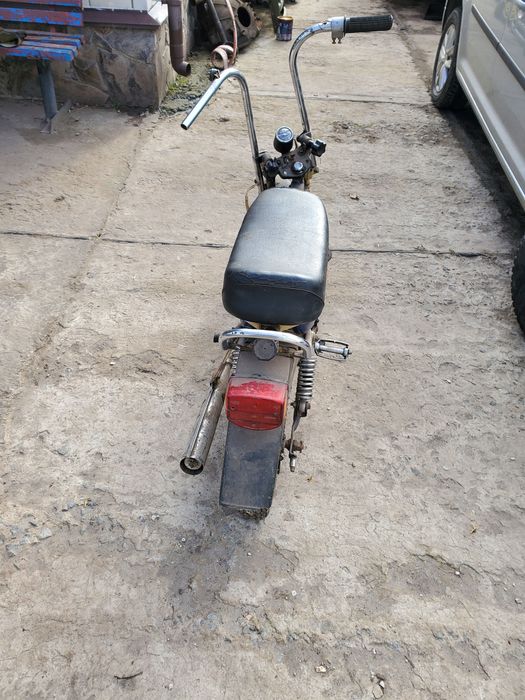 Ретро старинный редкий мопед РИГА Стелла Рига мини Мини мокик ZVL ЯВА ...