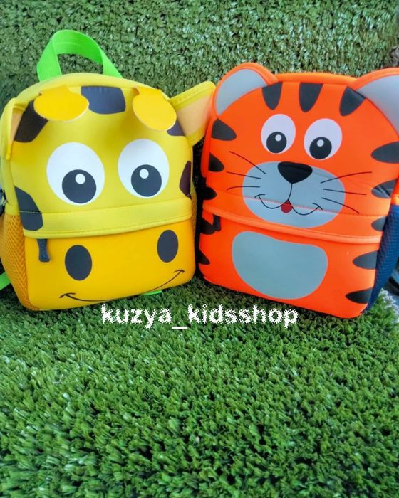 Рюкзак дитячий з 3d дизайном, рюкзачок машинка