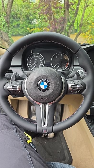 Volante + Airbag + Patilhas BMW E81/E82/E90/E91/X1/E70/E71 (Novo)