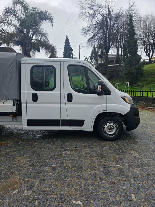 Fiat ducato cabine dupla 7 lugares caixa coberta
