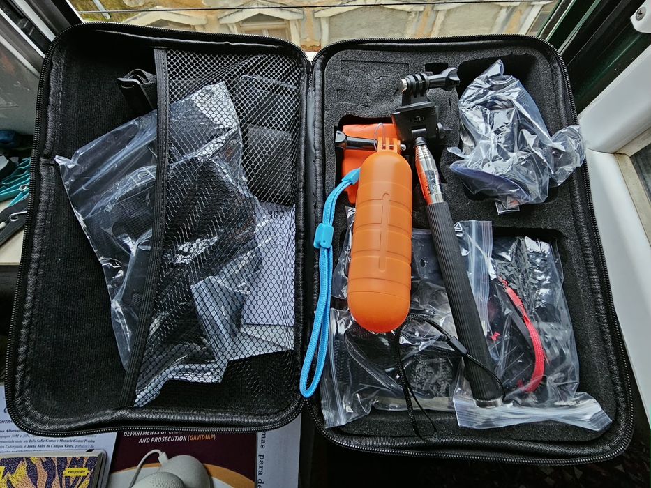 Kit completo para a camera osmo action