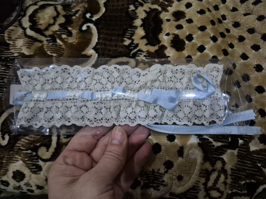 Подвязка на ногу для невесты