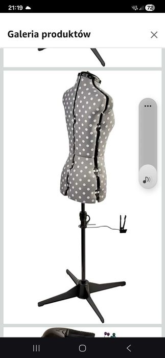 regulowany manekin krawiecki