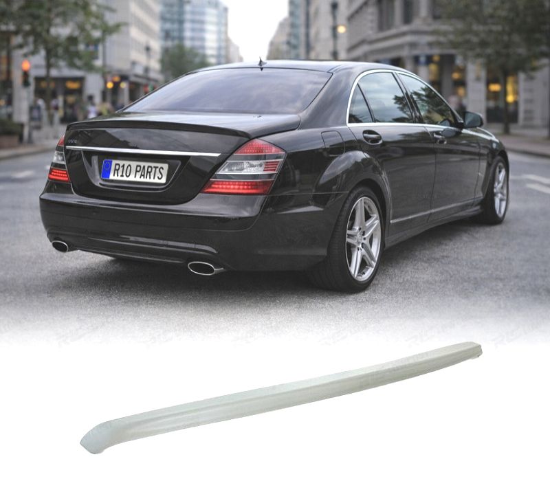 AILERON LIP SPOILER TRASEIRO MERCEDES S W221 05-13