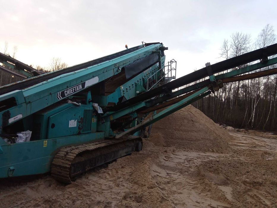 Przesiewacz Powerscreen Chieftain 2100 dodatkowy zamiana