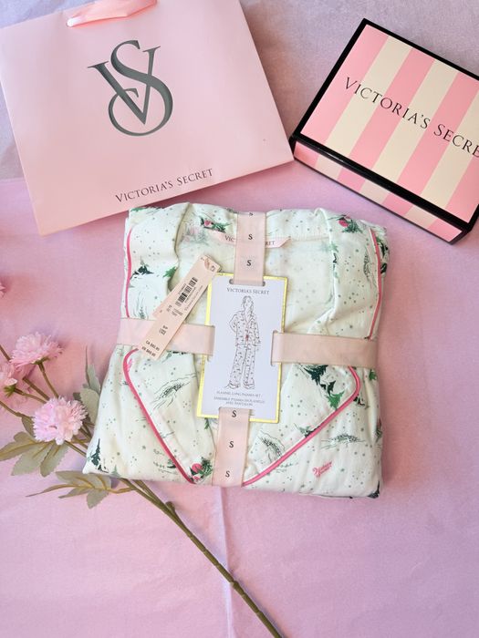Піжами Вікторія сікрет, тканина фланель, нові моделі. Victorias secret