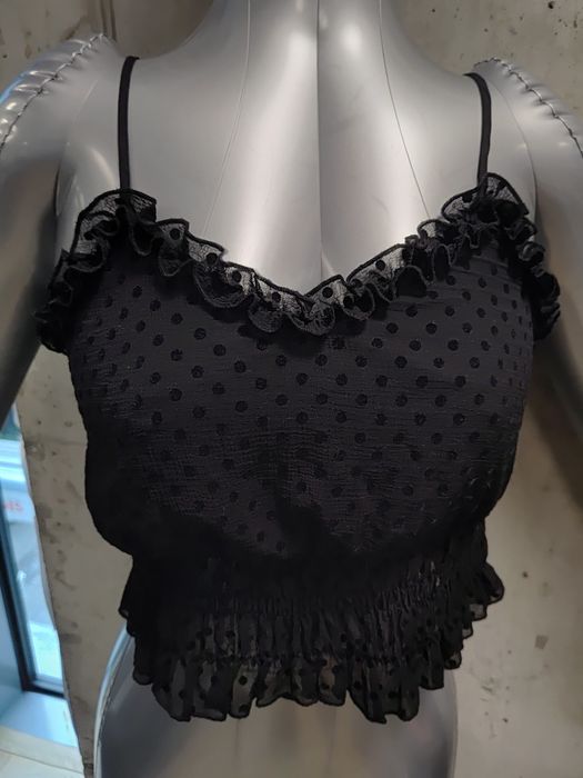 Top H&M S 36 koronka