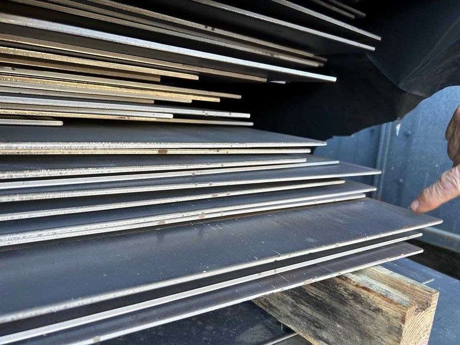 Blacha czarna S235, nierdzewna H17, kwasówka OH18N9 blachy