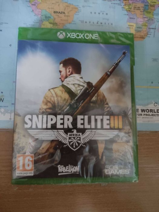 NOWA, ZAFOLIOWANA gra Sniper Elite III Xbox One/ Xbox series X/S