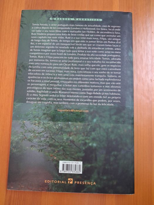 Tiago Rebelo, "És o meu segredo"