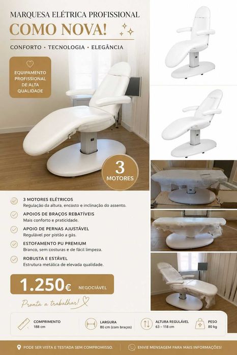 Marquesa Elétrica Profissional de Gama Premium