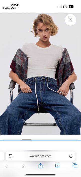 Джинси h&m розмір 38