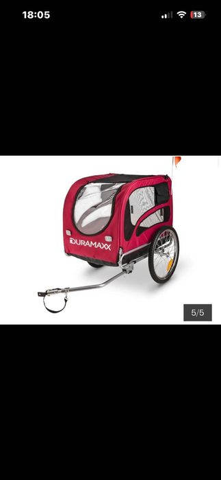 Przyczepka rowerowa dla psa 25kg