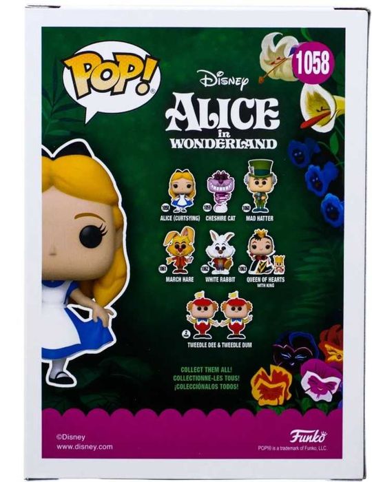 Funko Pop Фигурка Алиса в Стране Чудес №1058